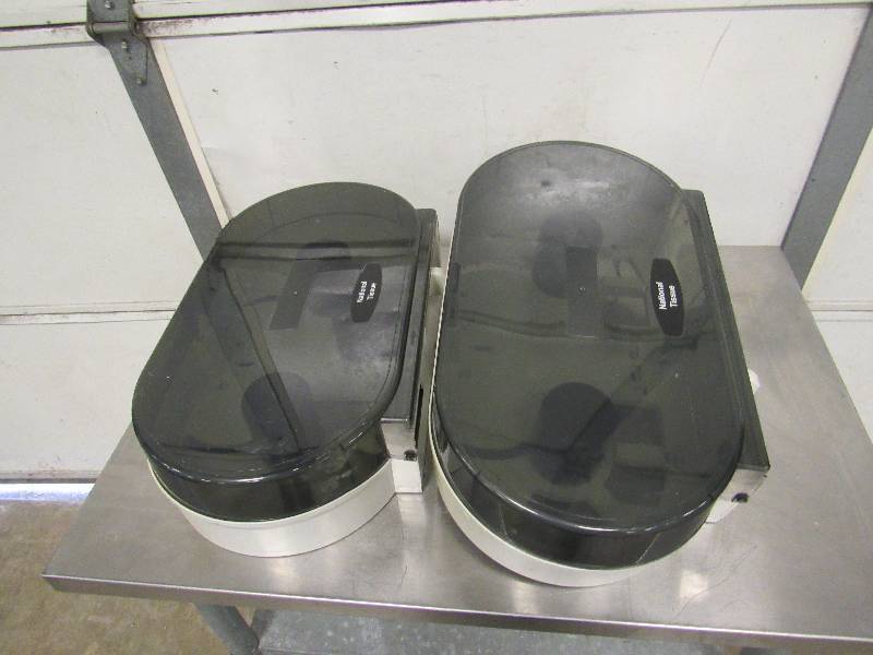 lot 782 image: Pair Of National Tissue Bathroom Tissue Holders