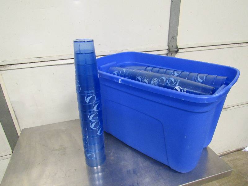 lot 799 image: Large Lot Of Branded Plastic Glasses