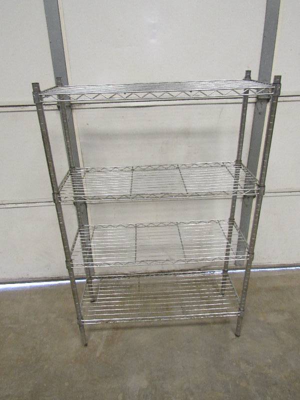lot 808 image: 36x14 4 Tier Wire Rack