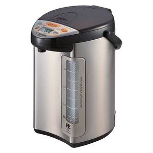 lot 1711 image: Zojirushi - VE Hybrid 4L Water Boiler & Warmer - Stainless Dark Brown