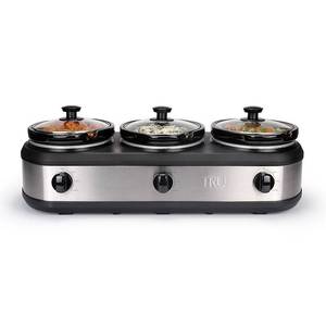 lot 1721 image: Tru 1.5-Quart Triple Slow Cooker