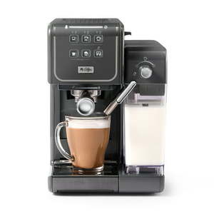 lot 1726 image: Mr. Coffee New One-Touch CoffeeHouse Espresso Cappuccino and Latte Maker Grey