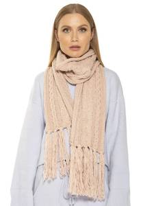 lot 1758 image: Alexia Admor Rosie Cable Knit Scarf