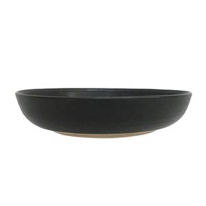 lot 1776 image: Food Network Farmstead Dinner Bowl, Black