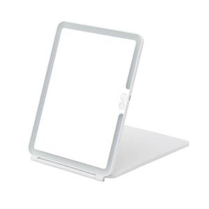 lot 1792 image: Glo-Tech - Slim Travel LED Mirror - White