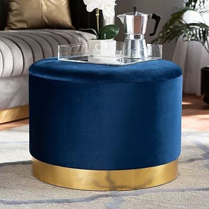 lot 1801 image: Baxton Studio Marisa Storage Ottoman