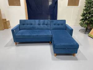 lot 1802 image: DHP Atwater Living Heidi Storage Sectional Futon Couch
