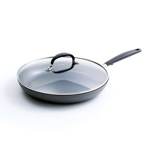 lot 1803 image: OXO - Good Grips Non-Stick 12 Round Covered Frypan - Grey