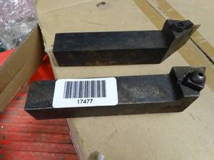 lot 17477 image: Two Valenite Lathe Tool Holders