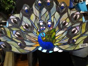 lot 17570 image:  Peacock  Has Missing Broken Pieces