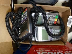 lot 17591 image: 2 Verifone  Credit Card Machine