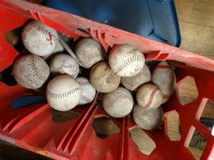 lot 17603 image: Lot of Baseballs and Softballs