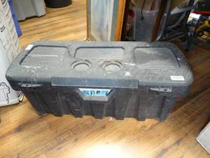 lot 17602 image: Contico Storage Box w Contents - Engine Parts
