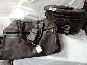 lot 17636 image: 2 New Matching Small Travel Bags and More