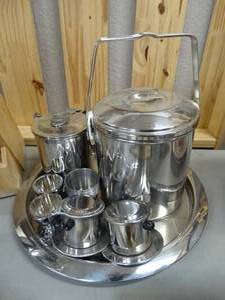 lot 17788 image: Stainless Serving Containers