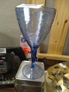 lot 17809 image: Lidded Container and Margarita Glass
