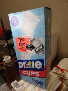 lot 17821 image: Tea Rose Dixie Bathroom Cups
