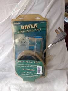 lot 17843 image: Dryer Electric Cord