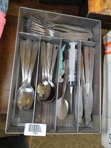 lot 17851 image: Set of Silverware
