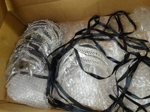 lot 17744 image: Partial Box of Nice Luxury Rhinestone Mask Elegant  Womens Masquerade Eye Mask