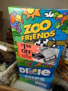 lot 17727 image: 200 Zoo Friends Dixie Cups