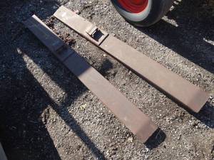 lot 1956 image: Forklift Extensions