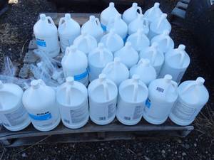 lot 1968 image: 25 One Gallon Bottles of EcoLab Hand Sanitizer