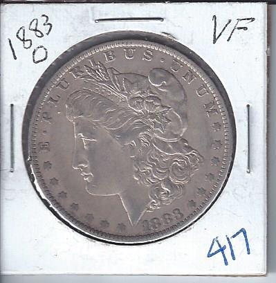 lot 1945 image: 1883 Morgan Dollar
