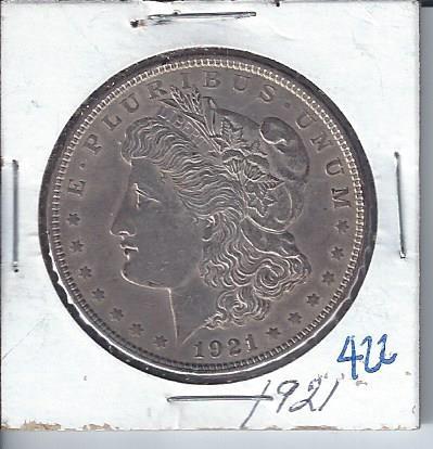 lot 1947 image: 1921 Morgan Dollar
