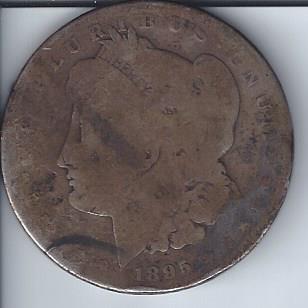 lot 1948 image: 1895 Morgan Dollar