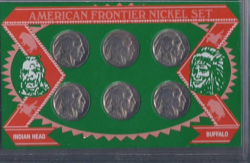 lot 1346 image: American Frontier Buffalo Nickle Set