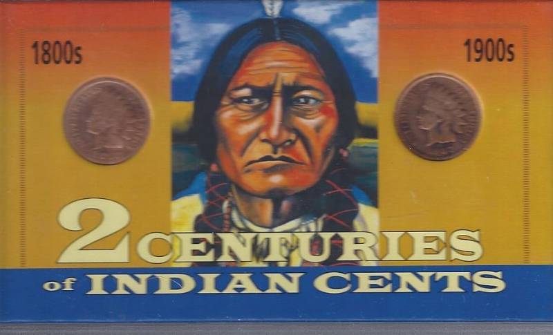 lot 1348 image: Two Centuries of Indian Cents