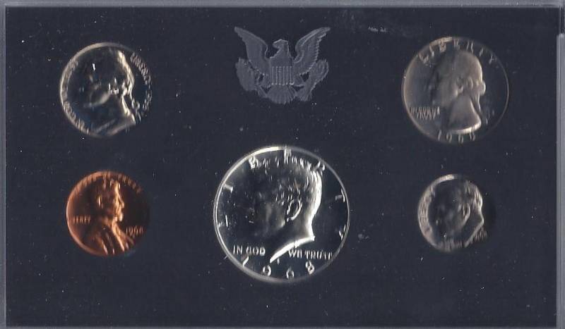 lot 1364 image: 1968 Proof Set