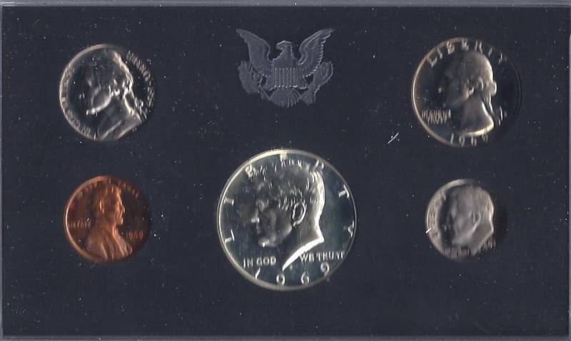 lot 1365 image: 1969 Proof Set