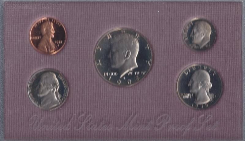 lot 1369 image: 1988 Proof Set