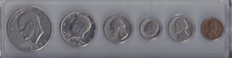 lot 1370 image: 1972 Proof Set
