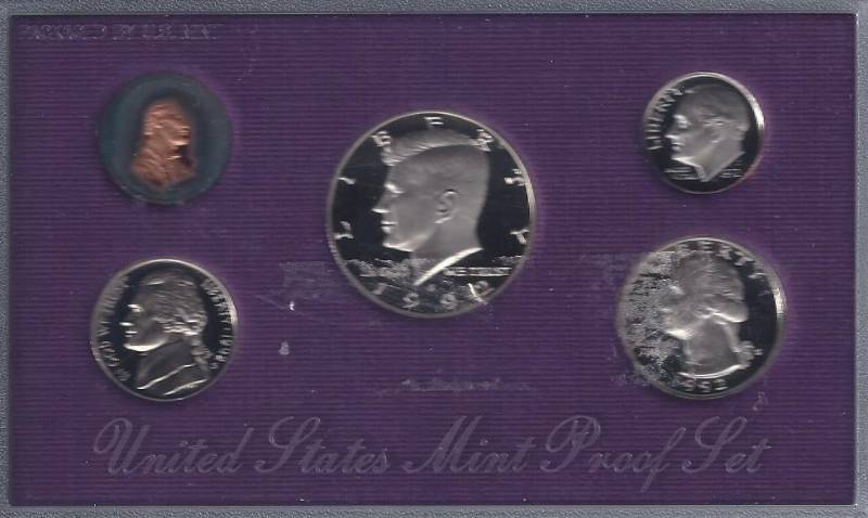 lot 1372 image: 1992 Proof Set