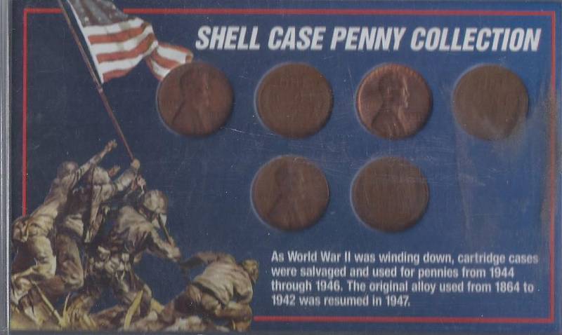 lot 1380 image: Shell Case Penny Collection