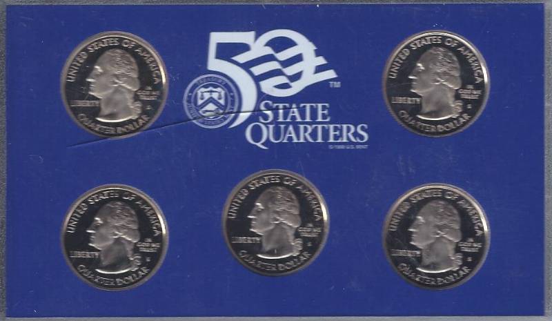 lot 1385 image: 1998 50 State Quarters Proof Set