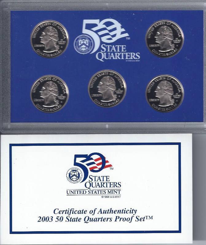 lot 1389 image: 2003 United States Proof Set