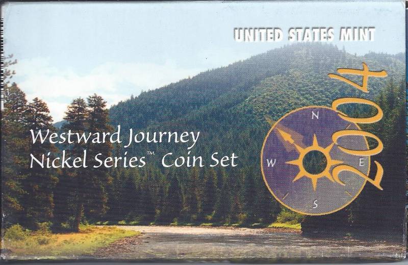 lot 1390 image: 2004 Westward Journey Nickle Series Coin Set