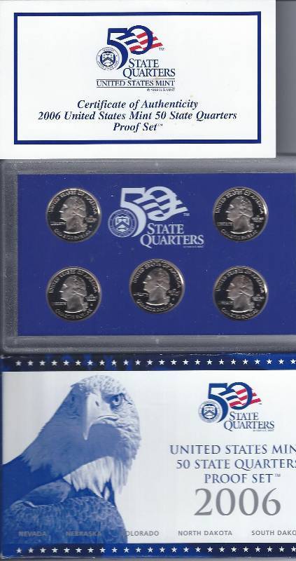 lot 1395 image: 2006 United States Proof Set