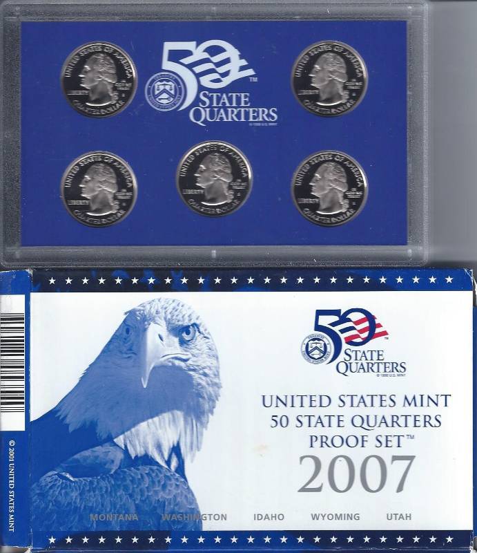 lot 1396 image: 2007 United States Proof Set