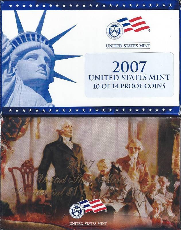 lot 1397 image: 2-2007 United States Proof Set
