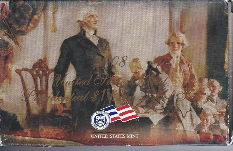 lot 1399 image: 2008 Mint Dollar Proof Set