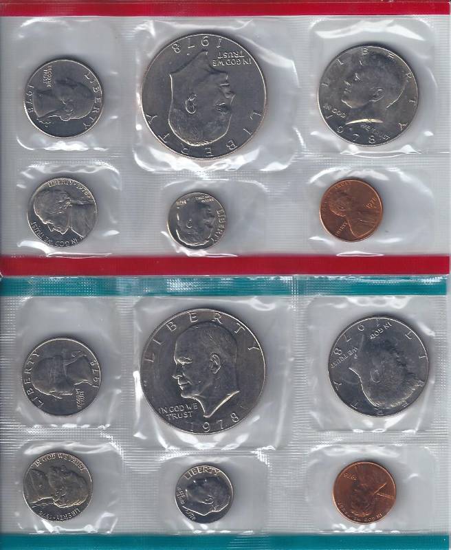 lot 1400 image: 1978 Uncirculated Proof Set