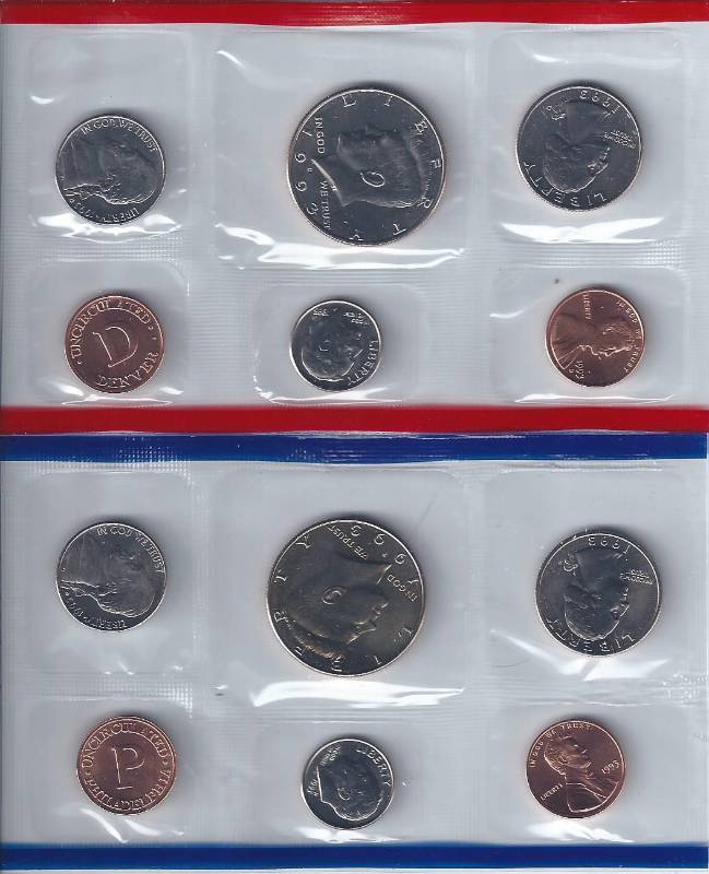 lot 1407 image: 1993 Uncirculated Proof Set
