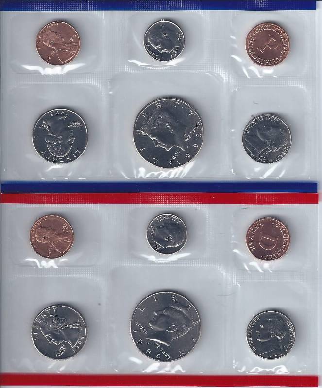 lot 1409 image: 1995 Uncirculated Proof Set
