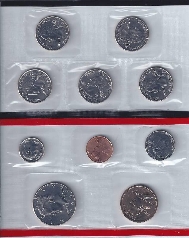 lot 1411 image: 2000 United States Proof Set (D)