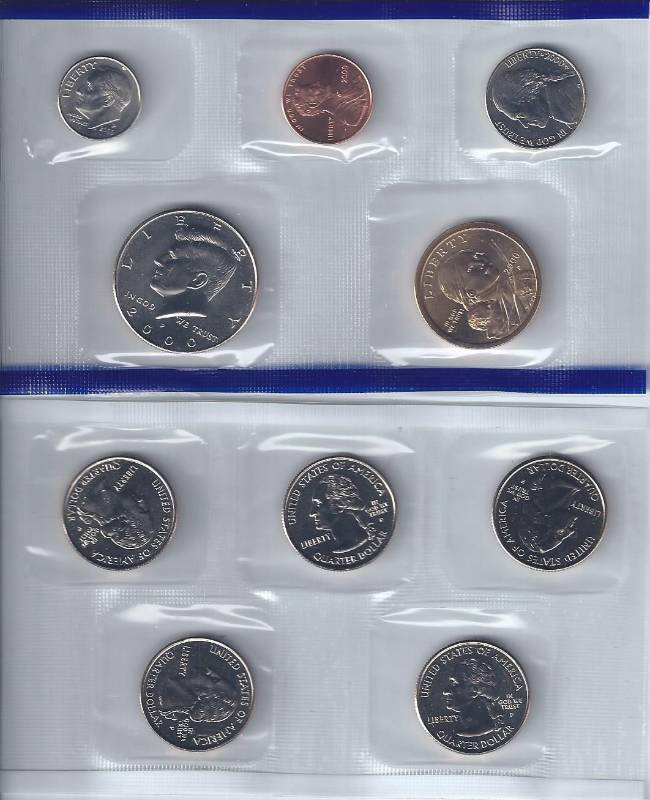 lot 1412 image: 2000 United States Proof Set (D)